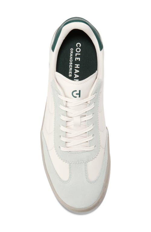 Cole Haan Grandpro Breakaway Leather Sneaker In Ivory/rain Forest