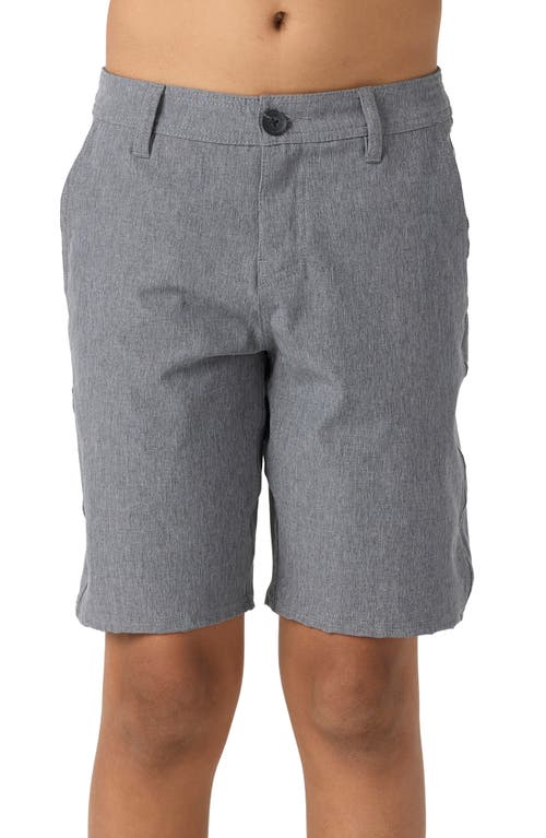 O'neill Kids' Reserve Heathered Swim Trunks In Heather Grey