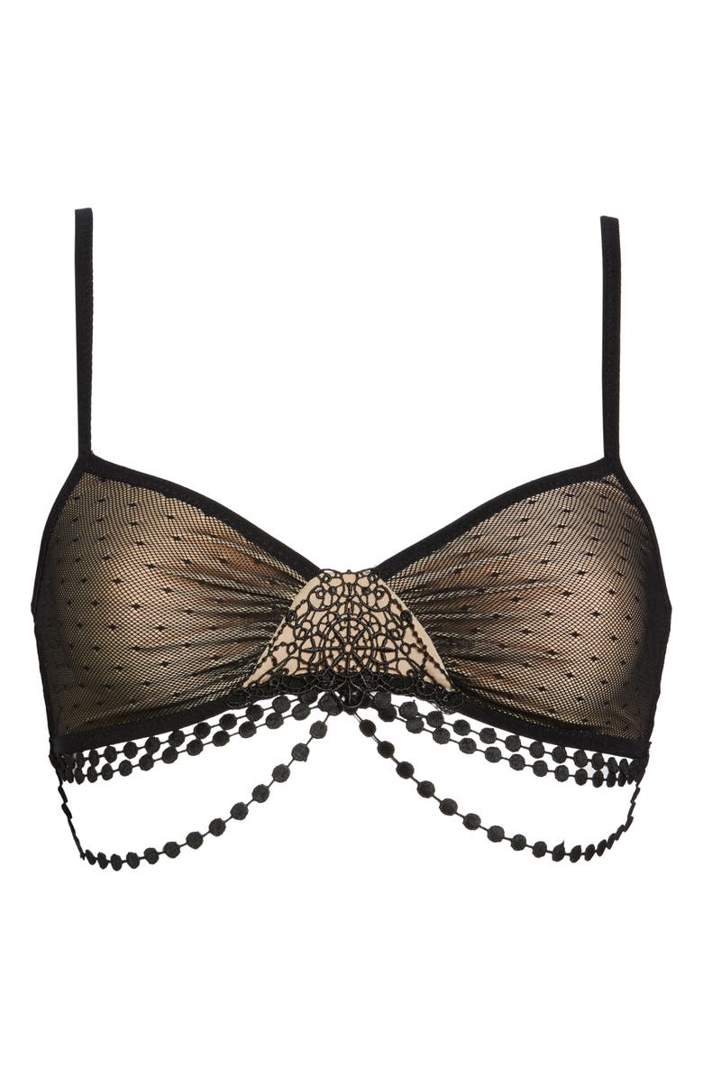 Thistle & Spire Jewel Fringe Bralette, Alternate, color,