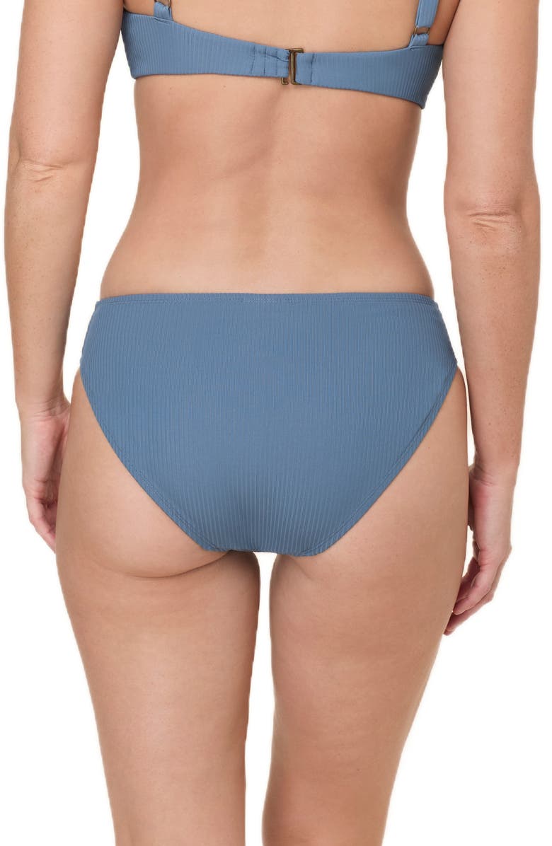 Andie Hipster Rib Bikini Bottoms, Alternate, color, 