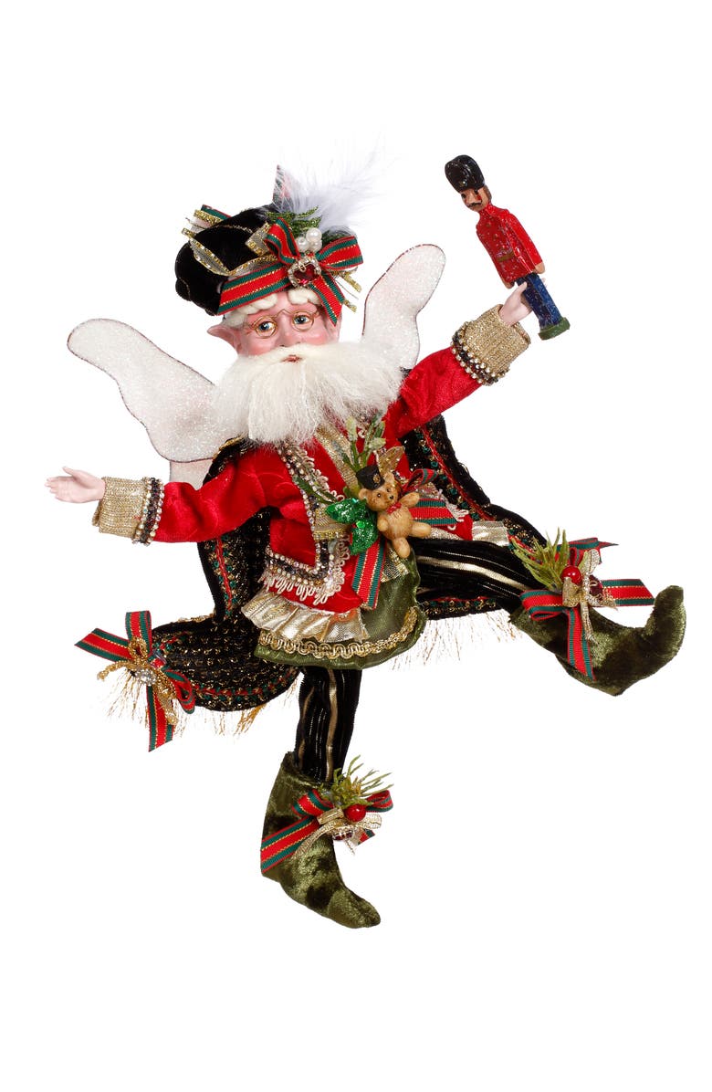 Mark Roberts Stocking Stuffing Fairy, Small, Main, color, Red