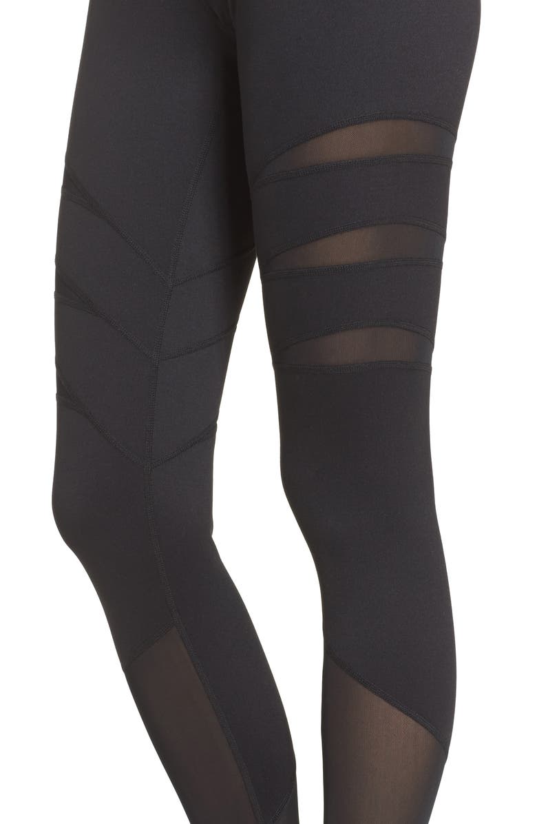 Zella Flash High Waist Leggings, Alternate, color, 