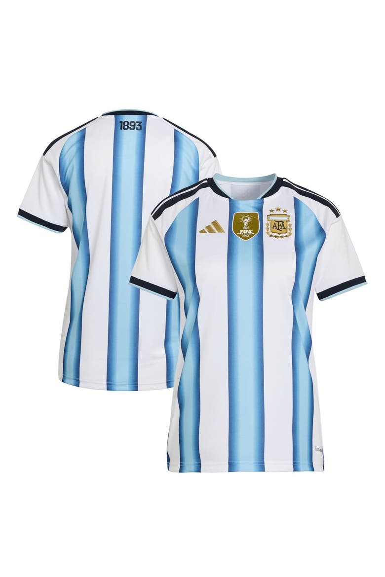 Women's adidas  White Argentina National Team FIFA x World Cup 2026 Home Replica Jersey, Main, color, White