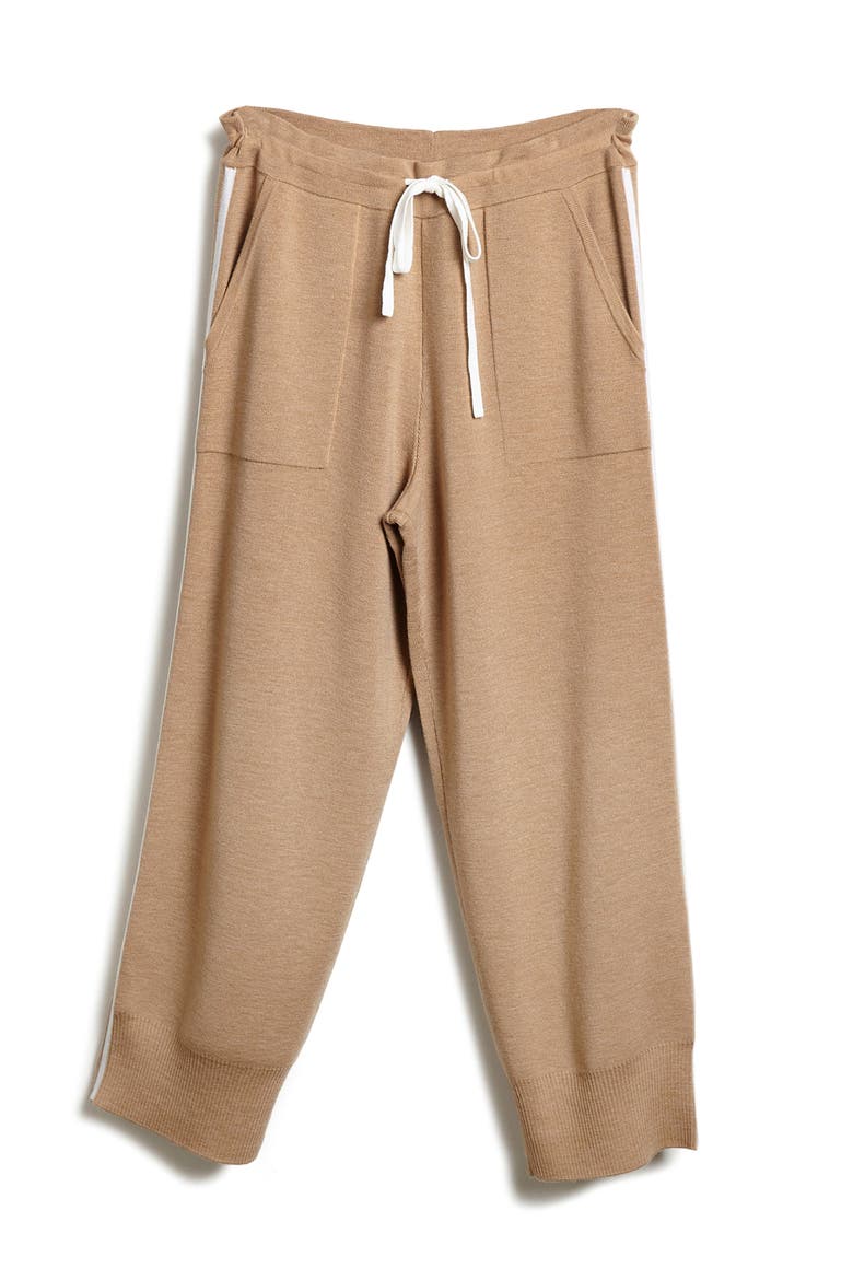 Easy Fit Cropped Jogger, Alternate, color, Camel