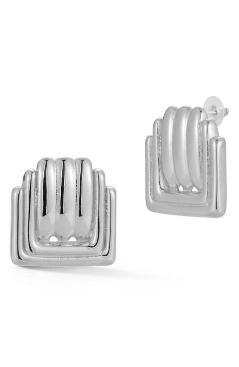 Statement Stud Earrings