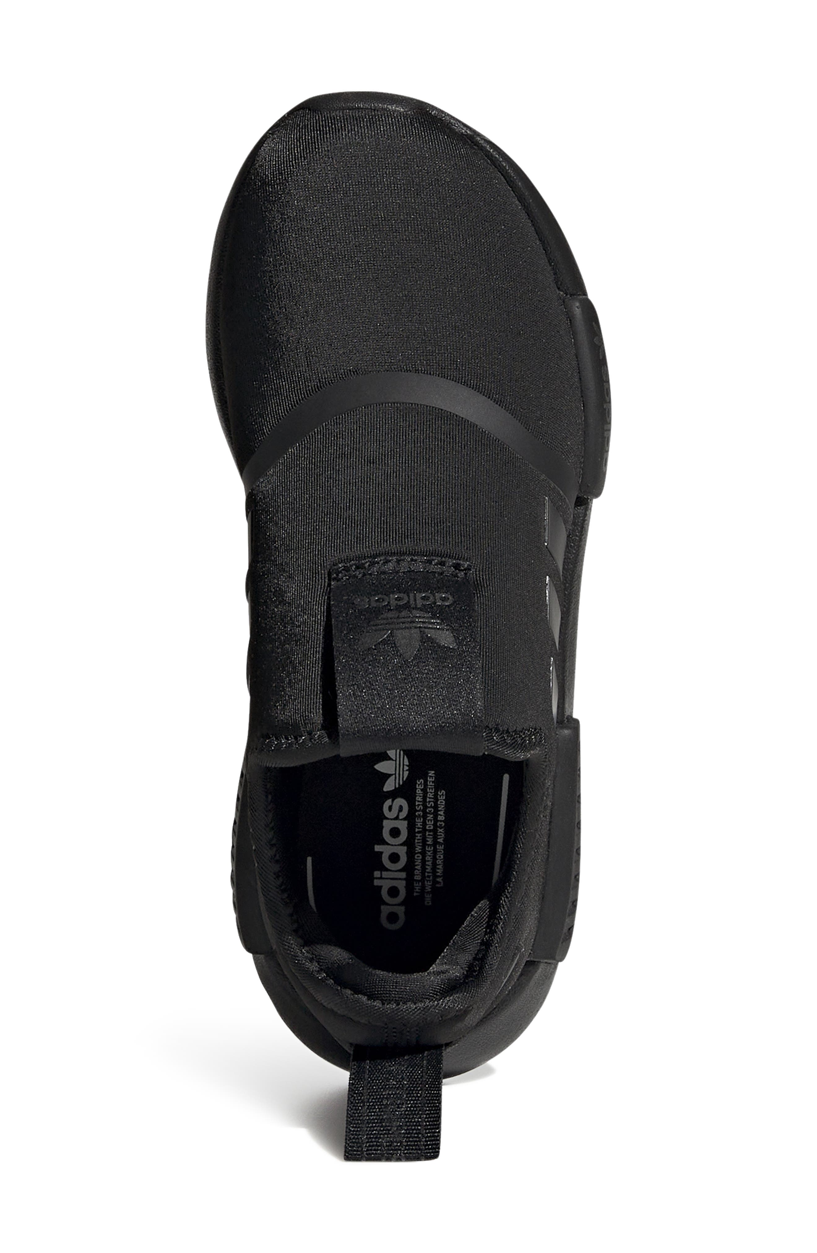 Kids' NMD 360 Sneaker, Alternate, color, BLACK/ BLACK/ BLACK