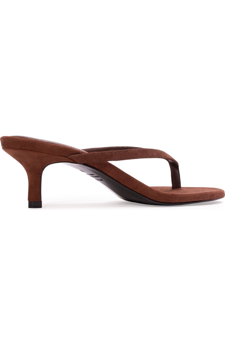 BLACK SUEDE STUDIO Tash 50 Suede Mule, Alternate, color, Brownie Suede