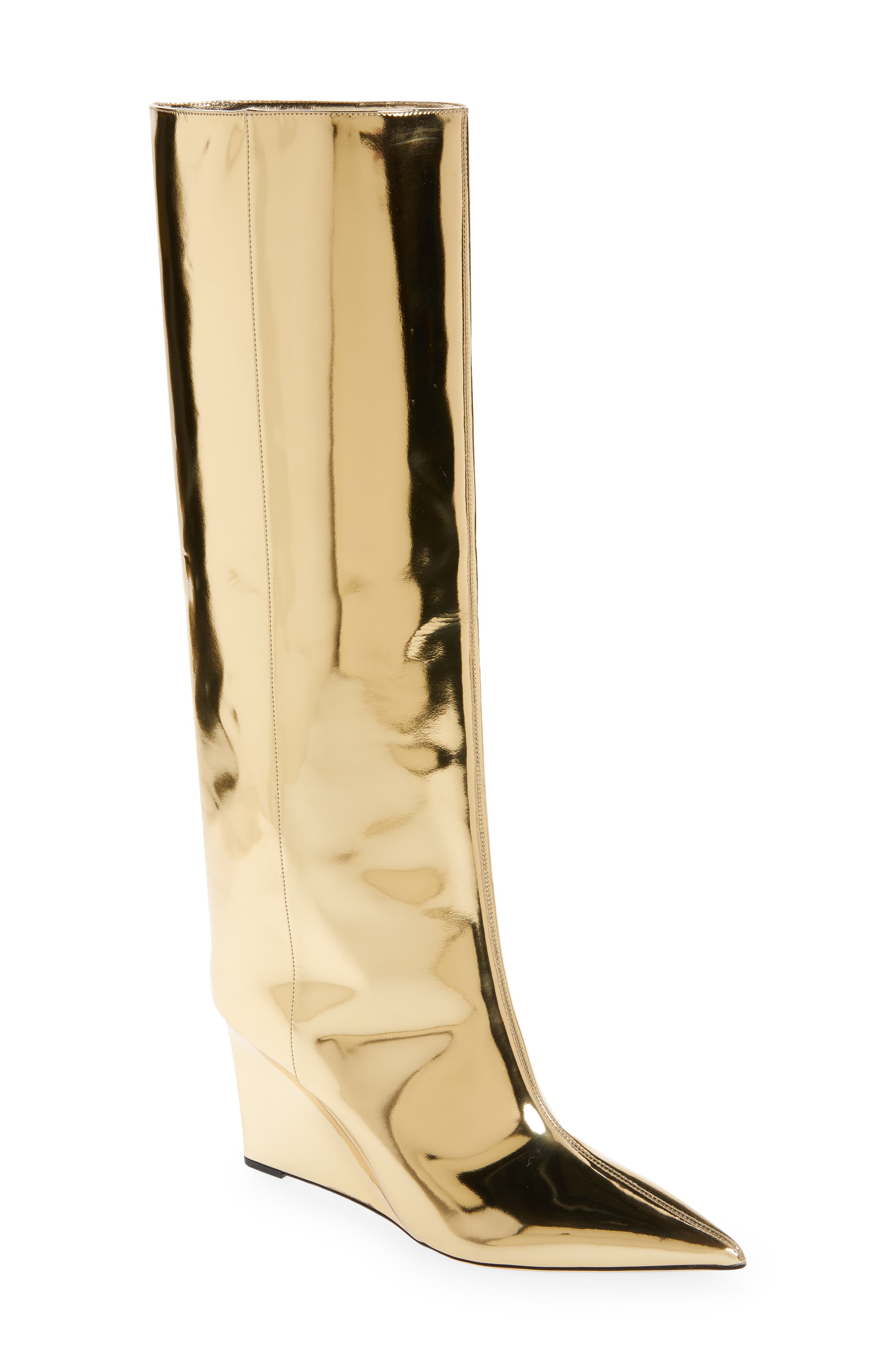 Jimmy Choo Blake Pointed Toe Wedge Boot, Main, color, 