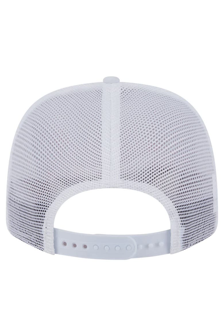Men's New Era  White San Francisco Giants Flamingo Mesh Back 9SEVENTY Stretch-Snap Hat, Alternate, color, White