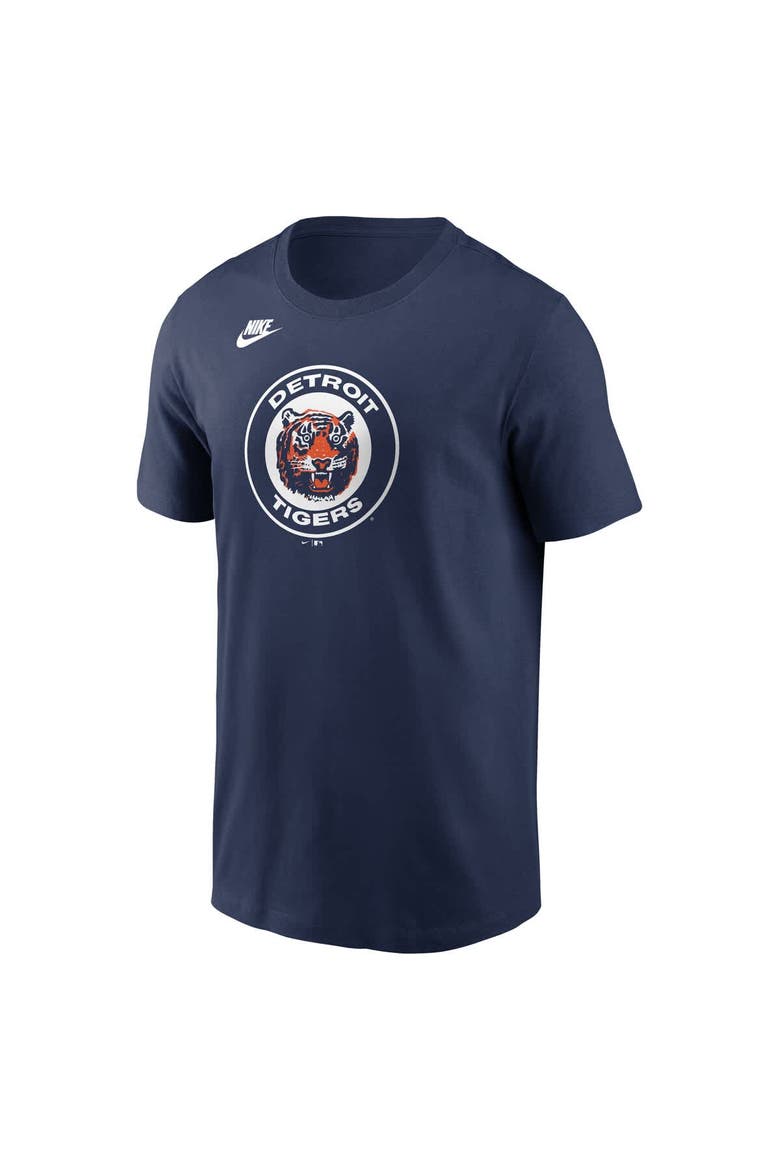 Men's Nike Navy Detroit Tigers Cooperstown Collection T-Shirt, Alternate, color, Navy