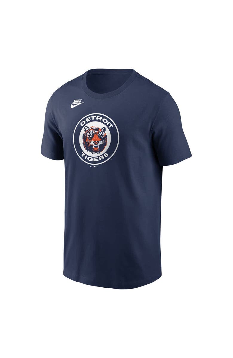 Nike Men's Nike Navy Detroit Tigers Cooperstown Collection T-Shirt, Alternate, color, Navy