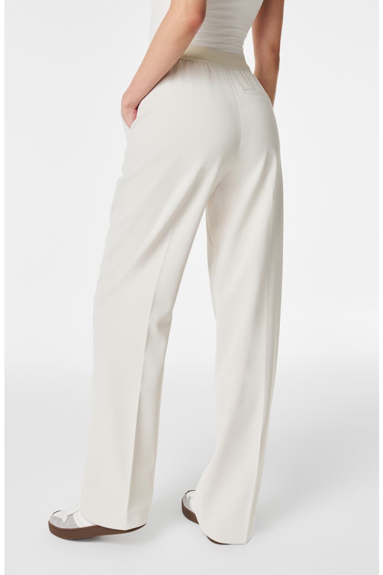 Opacity Crepe Pants, Alternate, color, PARCHMENT