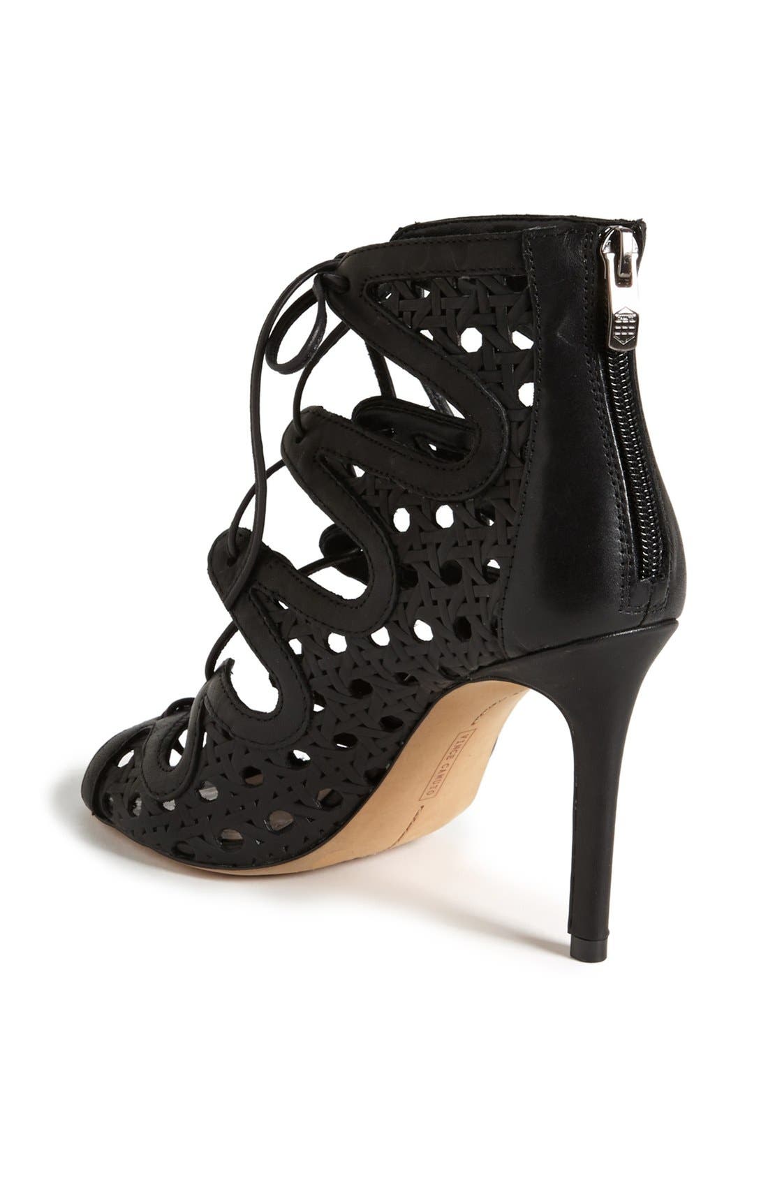 'Jillie' Bootie (Nordstrom Exclusive), Alternate, color, BLACK