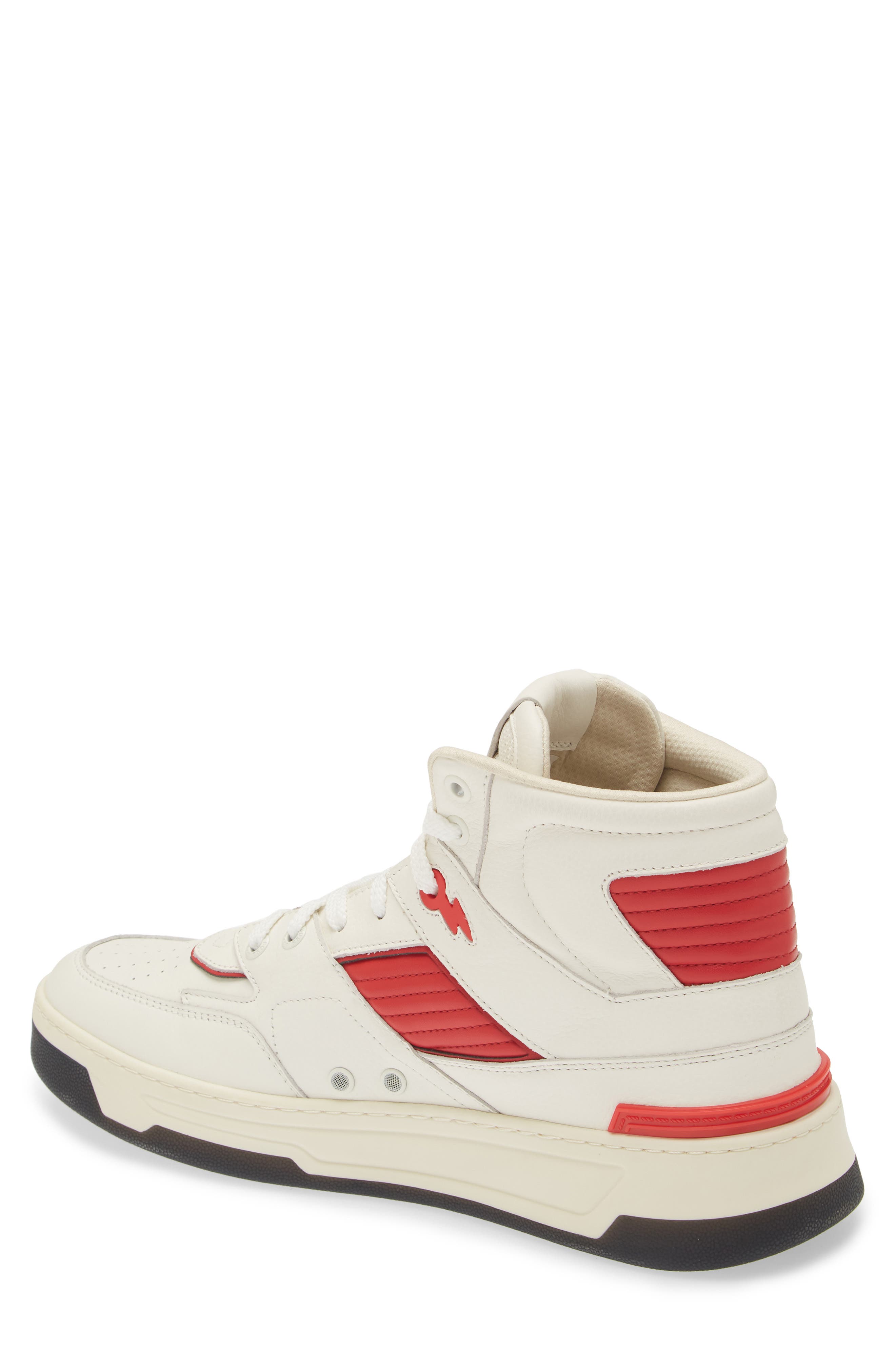 BOSS Baltimore High Top Sneaker, Alternate, color, Open White