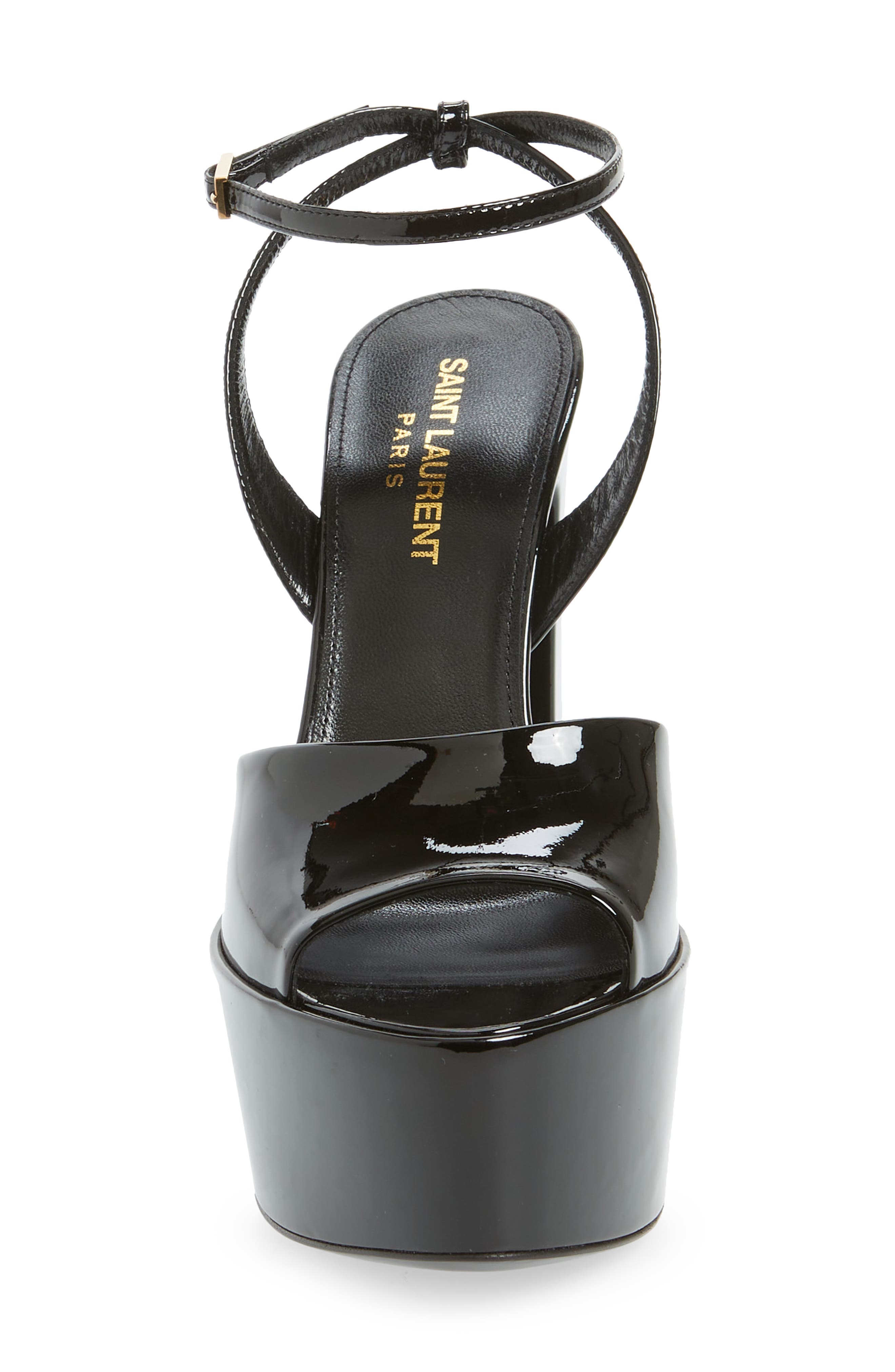 Saint Laurent Jodie Platform Sandal, Alternate, color, 