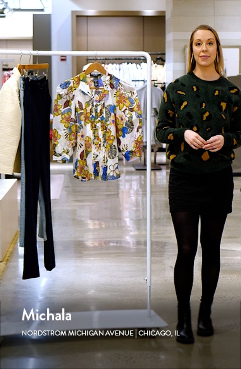 Frontier Pintuck Puff Sleeve Blouse, sales video thumbnail