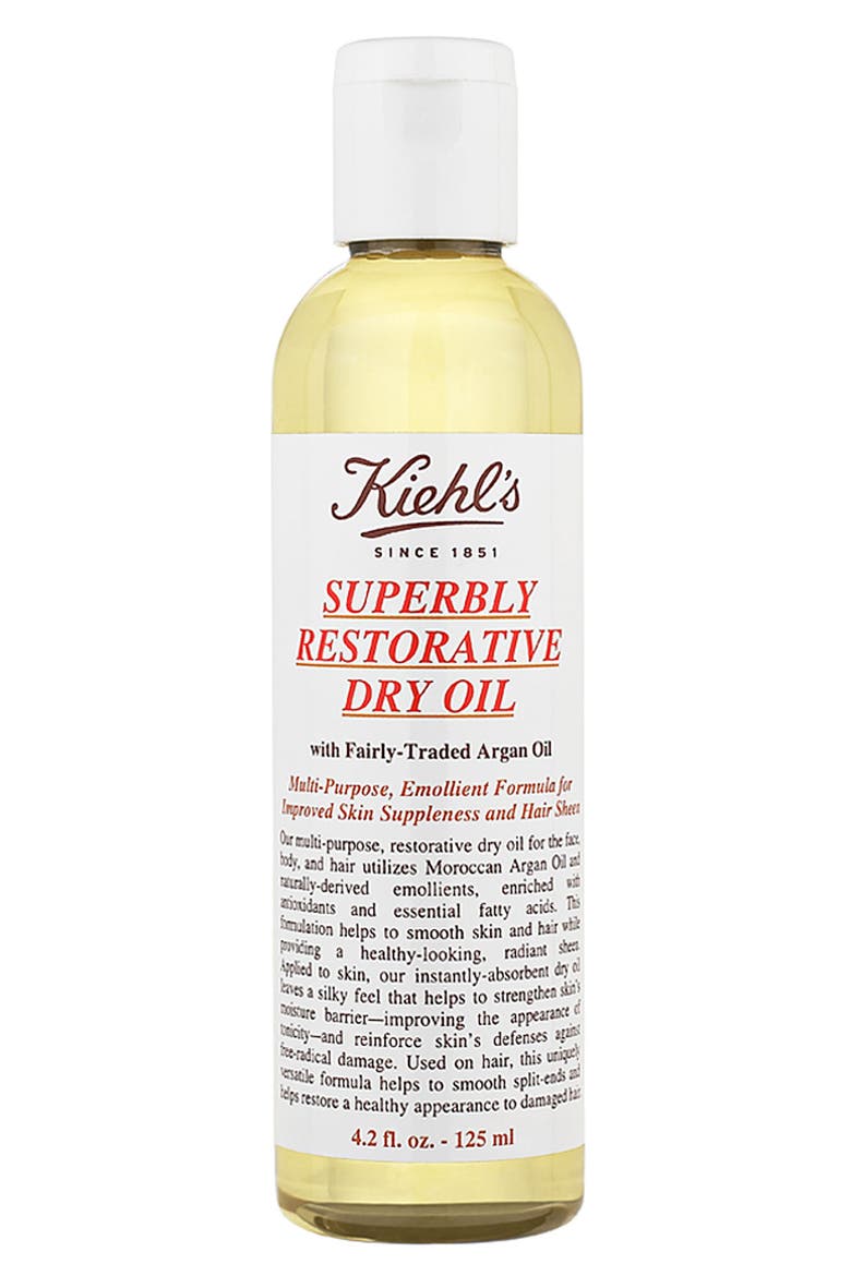 Kiehl's Superbly Restorative Dry Oil, Alternate, color, NO COLOR