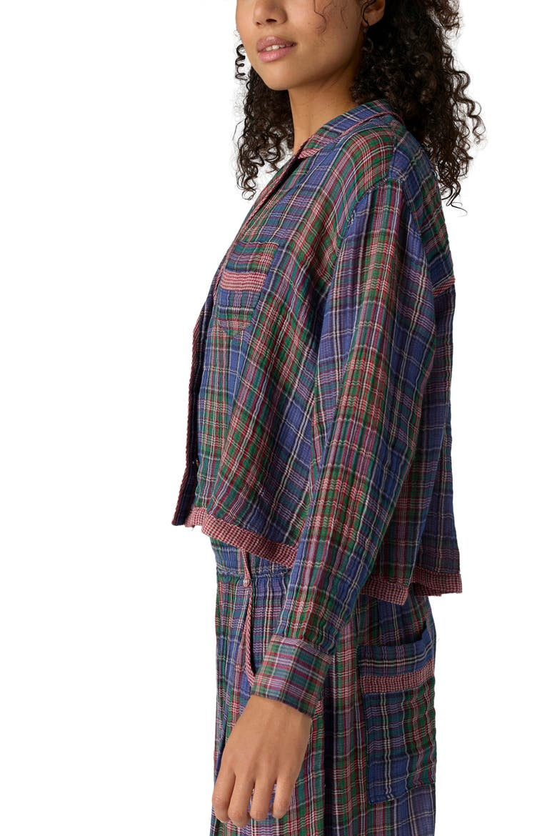 Intimately FP One and Done Pajama Shirt, Alternate, color, MIDNIGHT COMBO