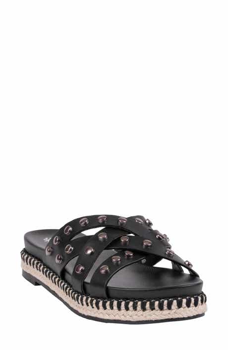 GOOD CHOICE NEW YORK Loola Studded Espadrille Sandal