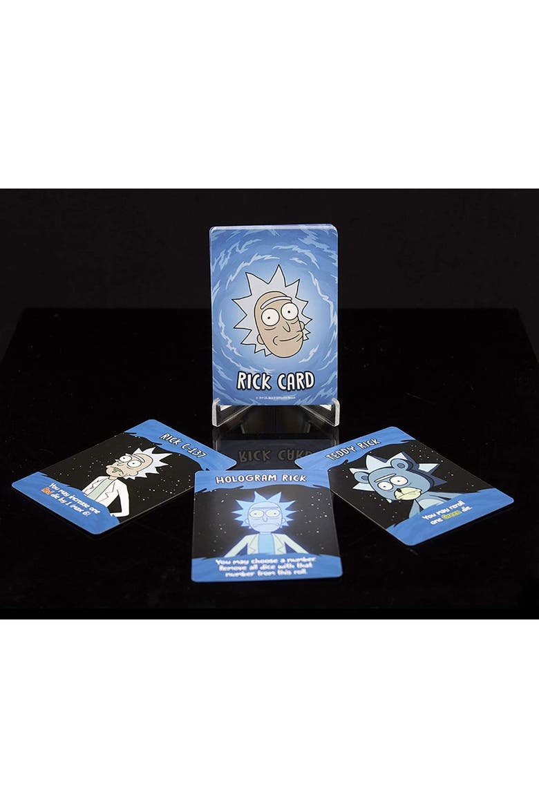 Rick And Morty The Morty Zone Dice Game, Alternate, color, Multicolored