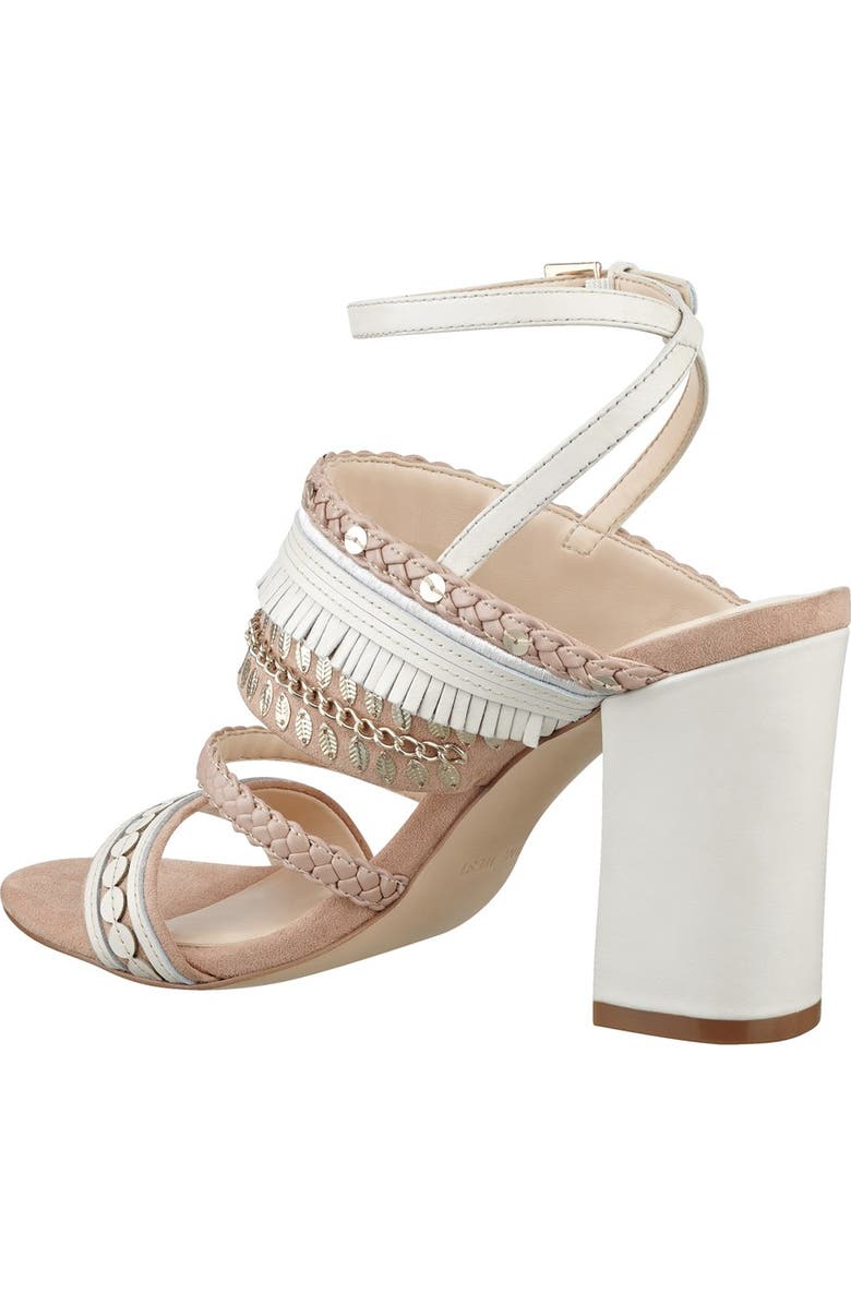Nine West 'Baebee' Block Heel Sandal, Alternate, color,