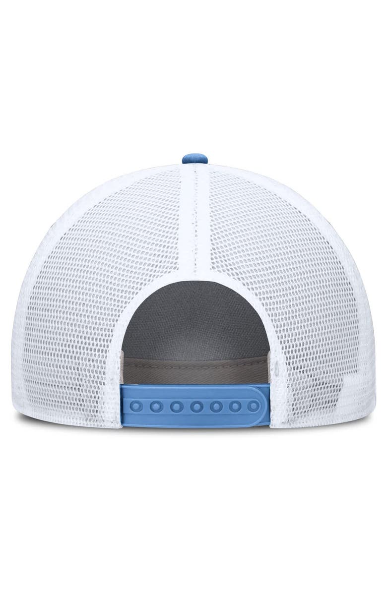 Jordan Brand Men's Jordan Brand Carolina Blue/White North Carolina Tar Heels 2025 On-Field Rise Engineered Trucker Adjustable Hat, Alternate, color, Light Blue