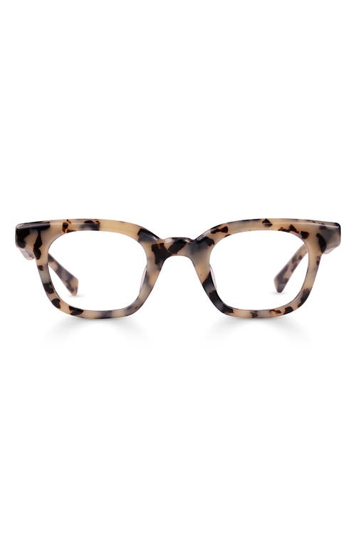 Eyebobs Source Material 43mm Square Reading Glasses In Vanilla Chop