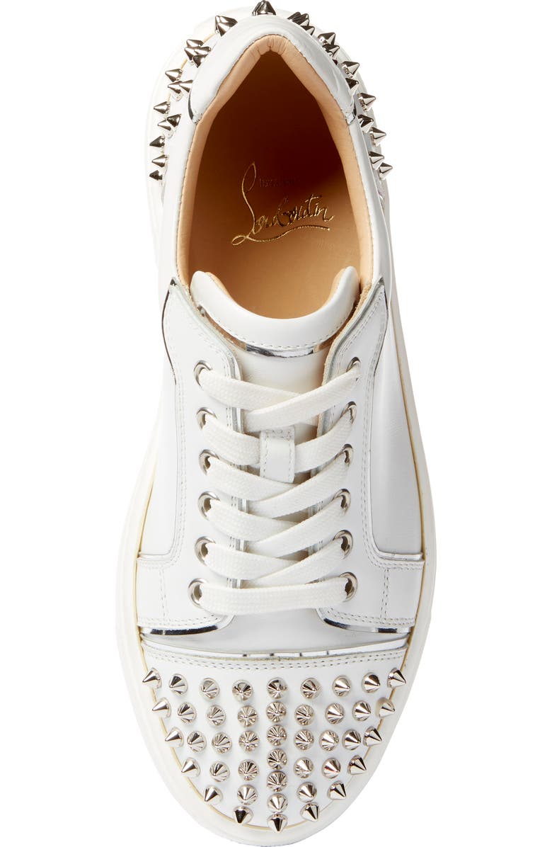 Christian Louboutin Vieirissima Spike Low Top Sneaker, Alternate, color,
