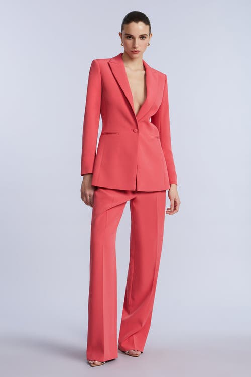 Bcbg Cady Relaxed Stright Pant In Pink