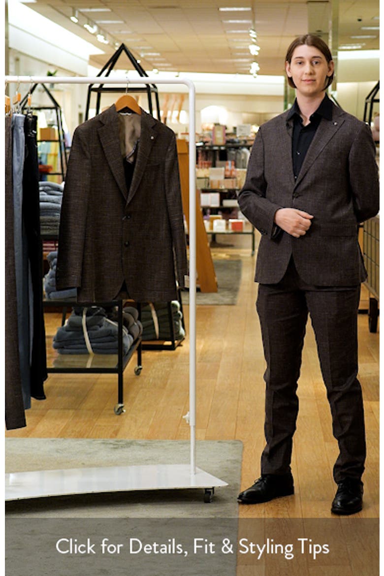 Hampton Brown Slub Wool Blend Sport Coat video