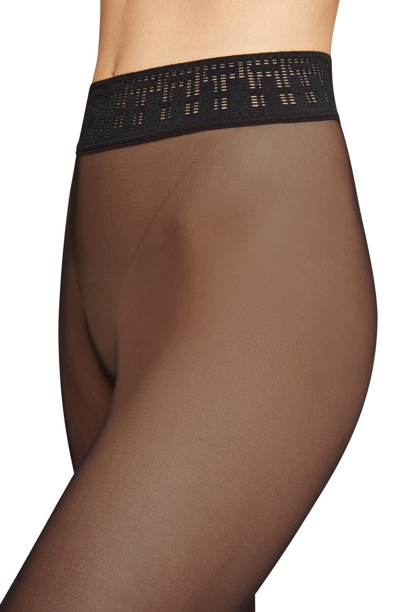 Wolford 'Fatal 15' Seamless Tights, Alternate, color,