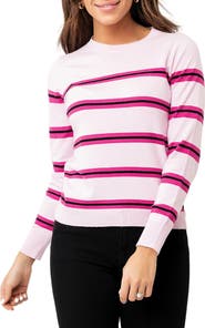 GIBSONLOOK Cupid Stripe Crewneck Sweater