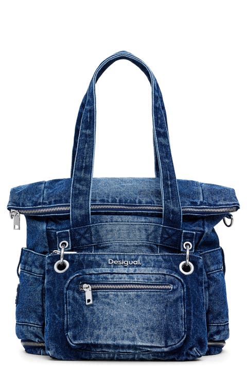 Big Denim Backpack