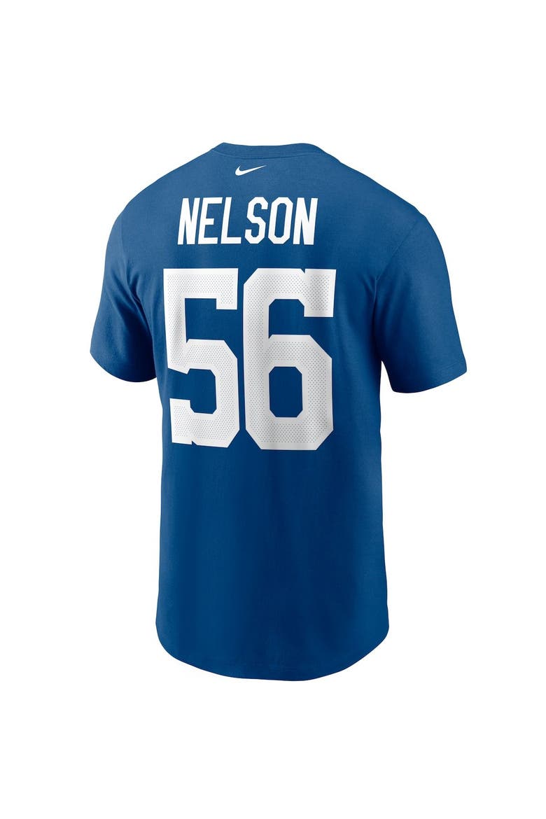 Men's Nike Quenton Nelson Royal Indianapolis Colts Name & Number T-Shirt, Alternate, color, Royal