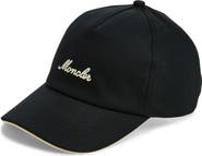 Moncler Logo Embroidered Adjustable Baseball Cap