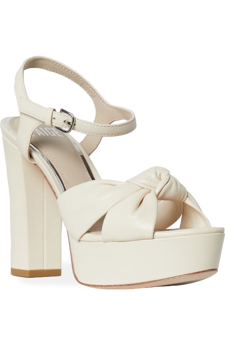PAIGE Colbie Platform Sandal, Main, color, Bone