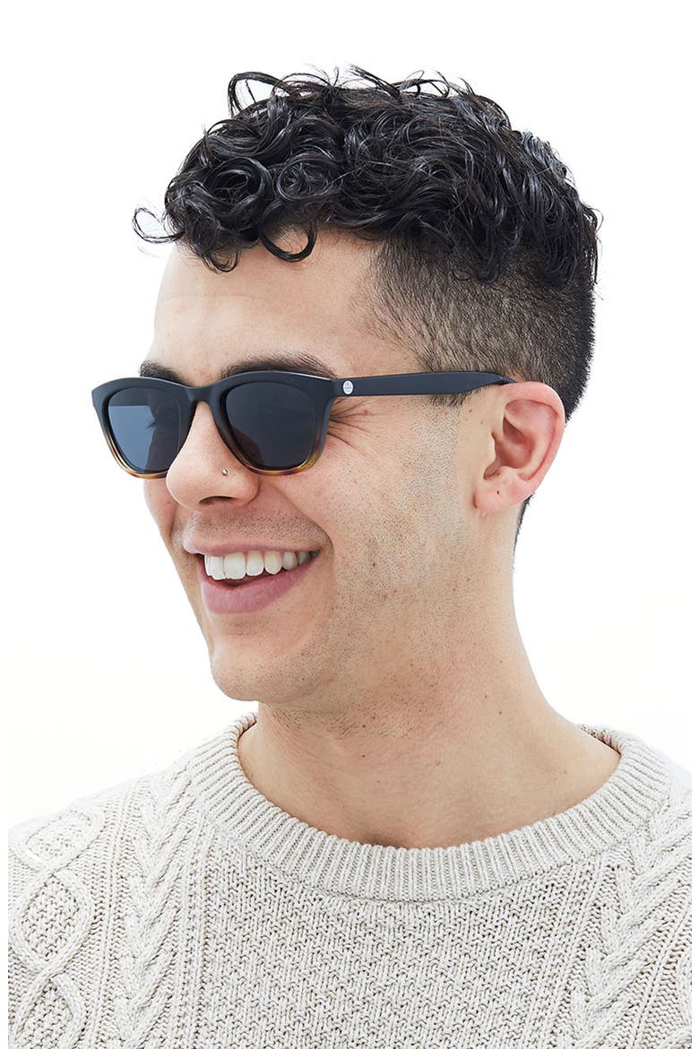 Manresa 49mm Polarized Sunglasses, Alternate, color, BLACK TORTOISE SLATE