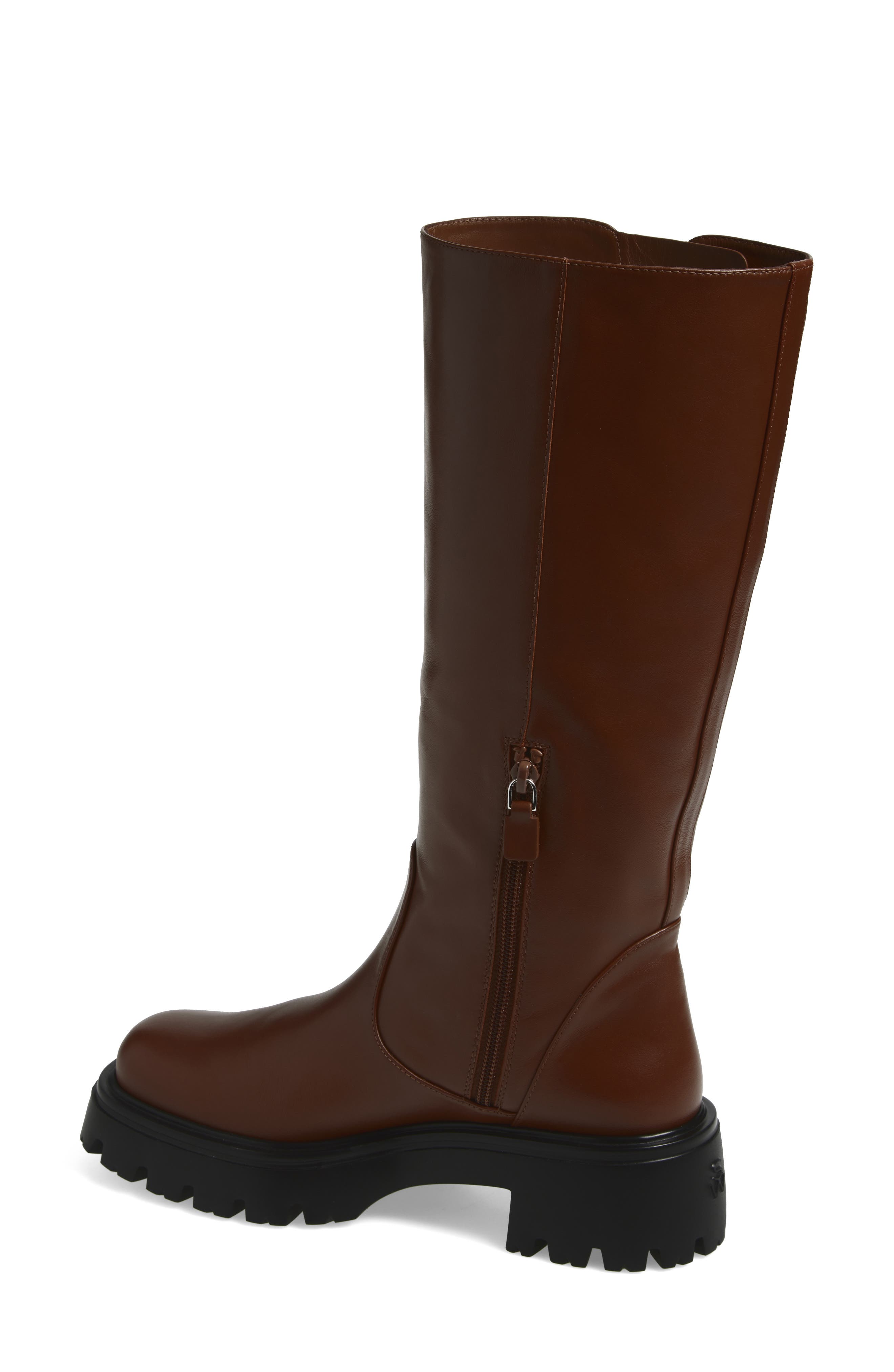 Stuart Weitzman Emerson Lug Sole Boot, Alternate, color, 