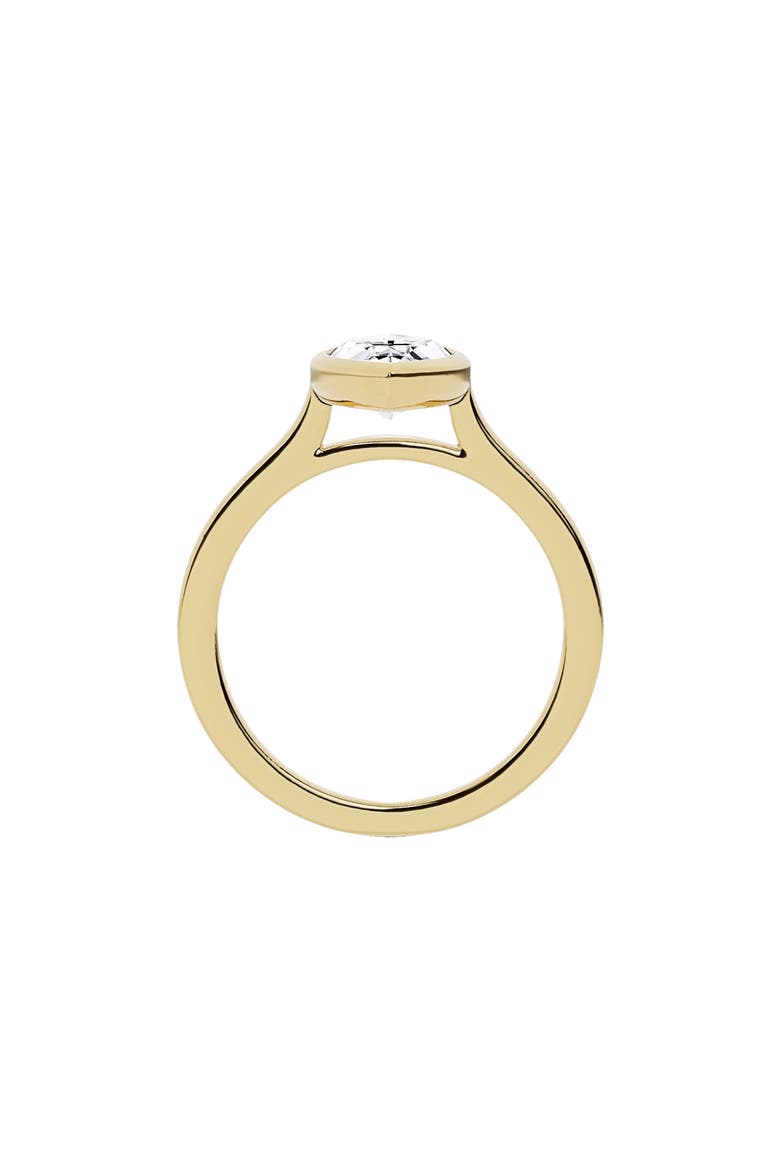 18K Gold Marquise Lab Created Diamond Solitaire Ring - 2.0 ctw (Nordstrom Exclusive), Alternate, color, 18K YELLOW GOLD