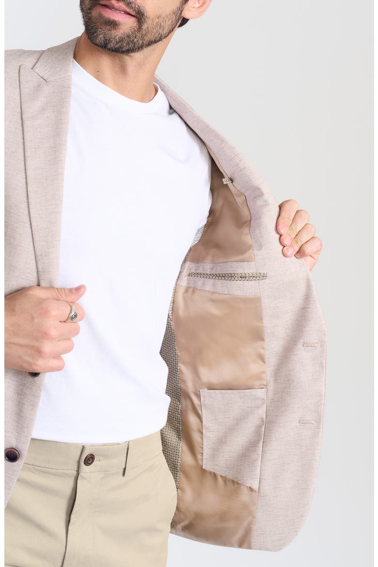 Savoy Blazer, Alternate, color, TAN