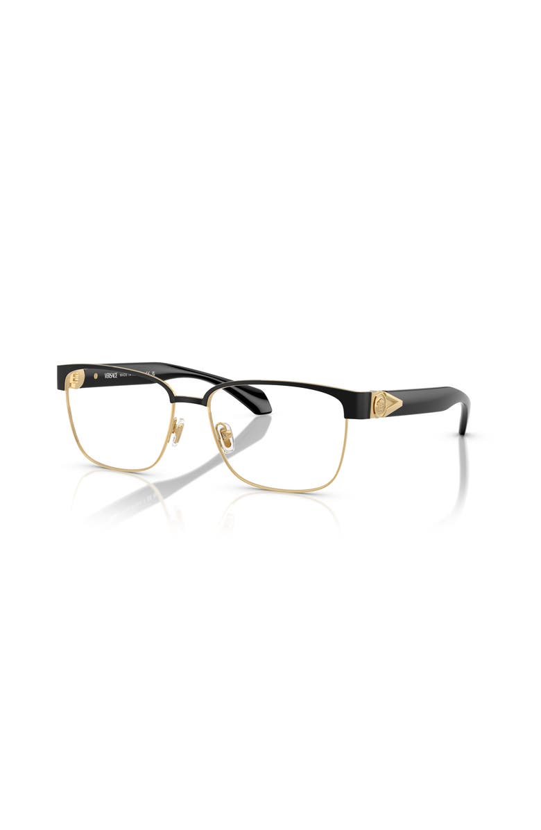 Versace 57mm Square optical glasses, Main, color, Black
