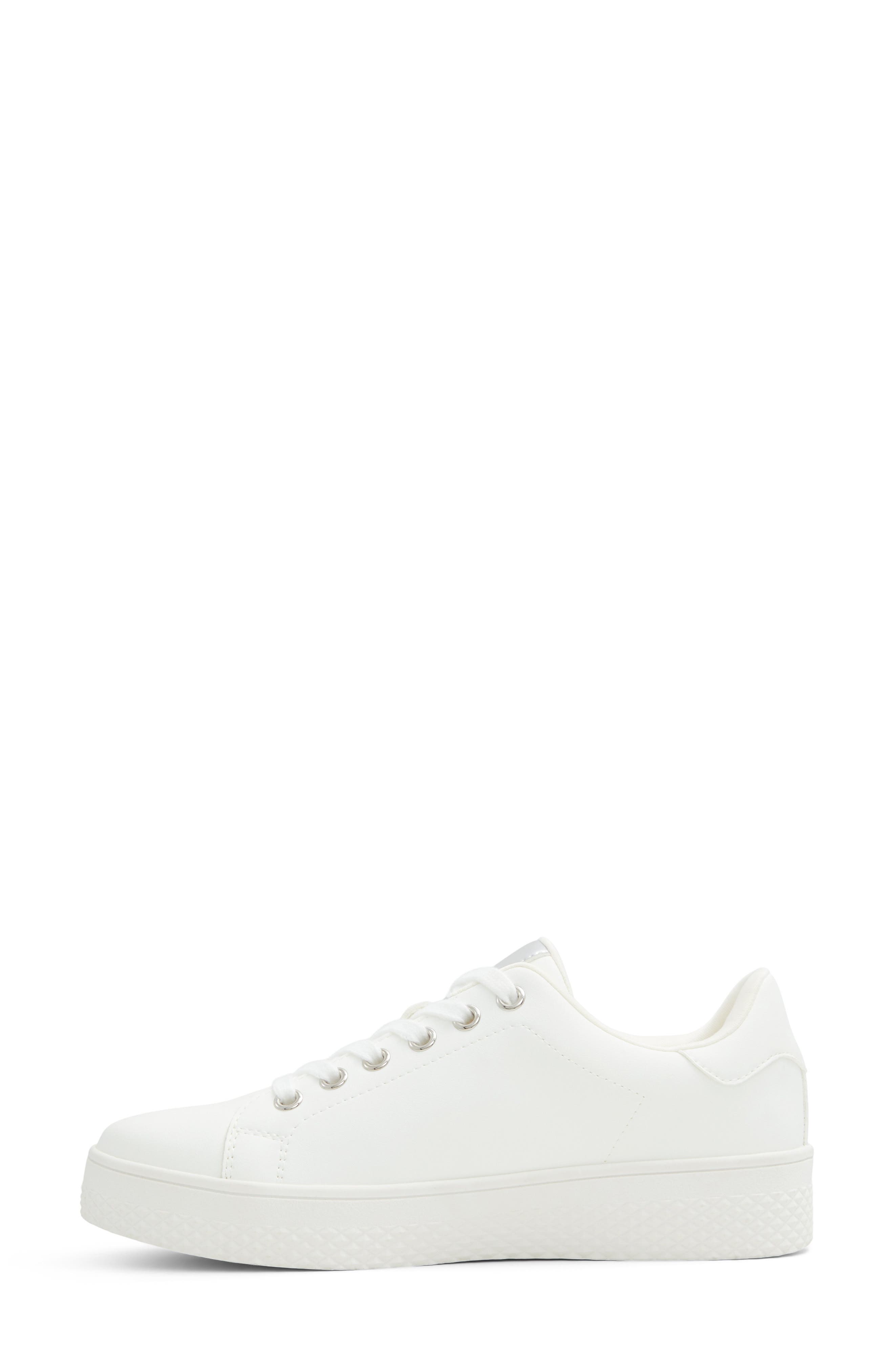 Call It Spring By Aldo Kalinaa Laser Cut Sneaker, Alternate, color, White