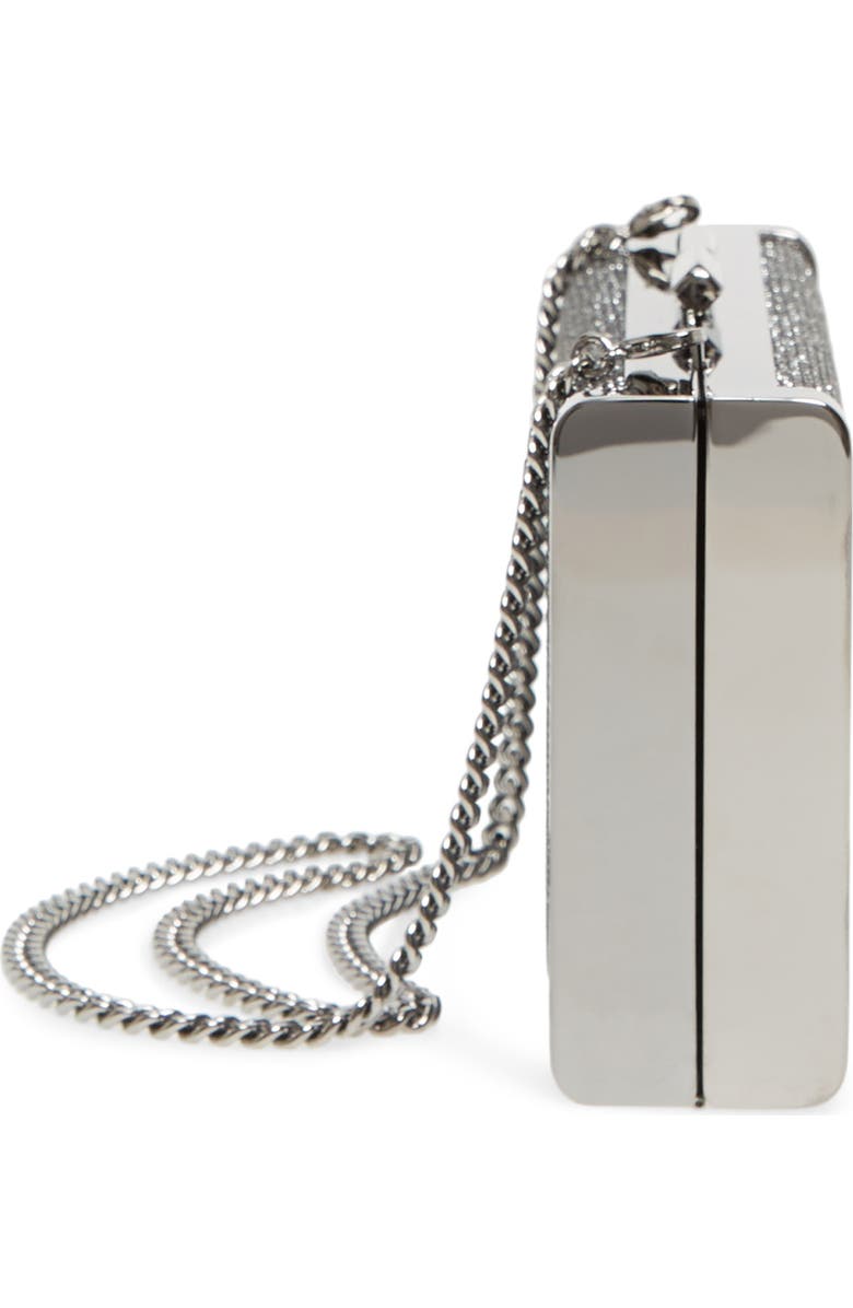 Jimmy Choo J Glitter Box Clutch, Alternate, color,