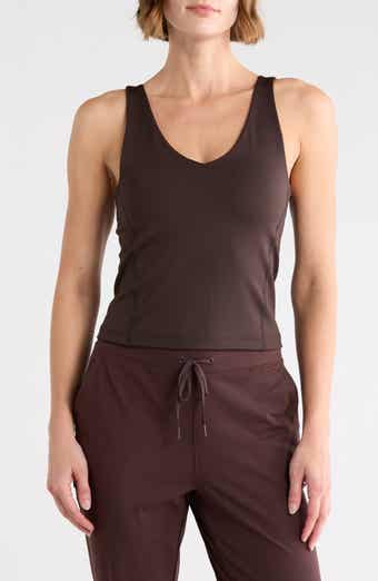 Air Glide V-Neck Performance Crop Tank