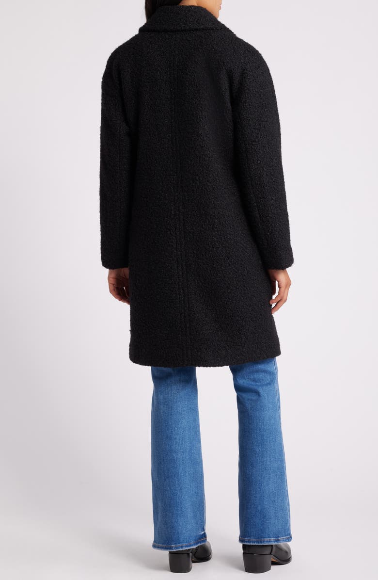 BCBGeneration Double Breasted Bouclé Coat, Alternate, color,