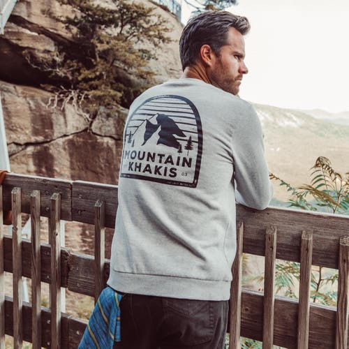 MOUNTAIN KHAKIS MOUNTAIN KHAKIS MOUNTAIN LOGO CREW
