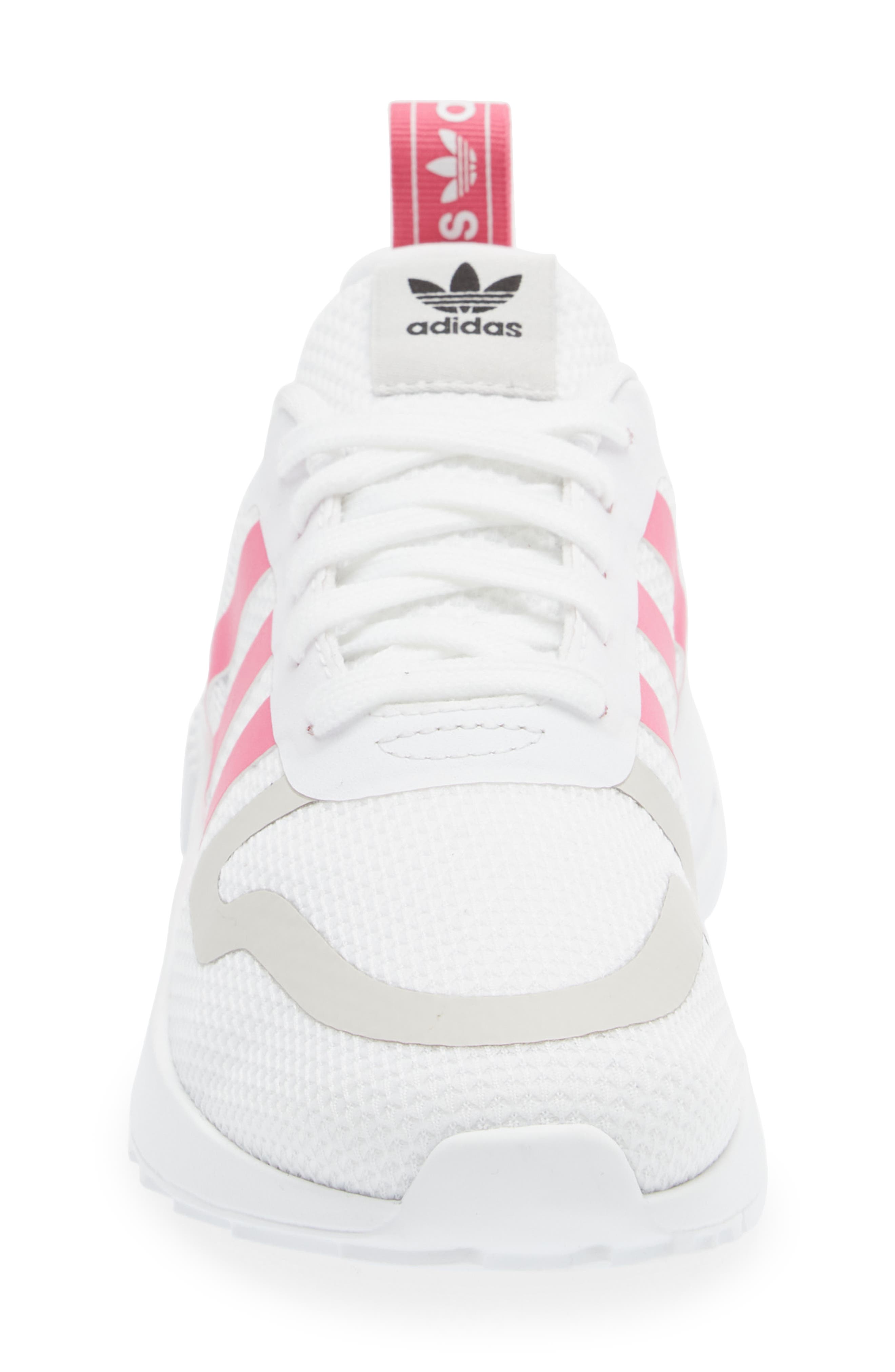 x HER Studio London Kids' Multix Sneaker, Alternate, color, CRYSTAL WHITE/ BLACK/ SCARLET