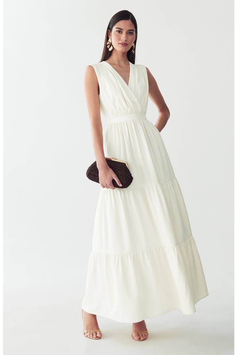 Grennan Maxi Dress, Main, color, Cream