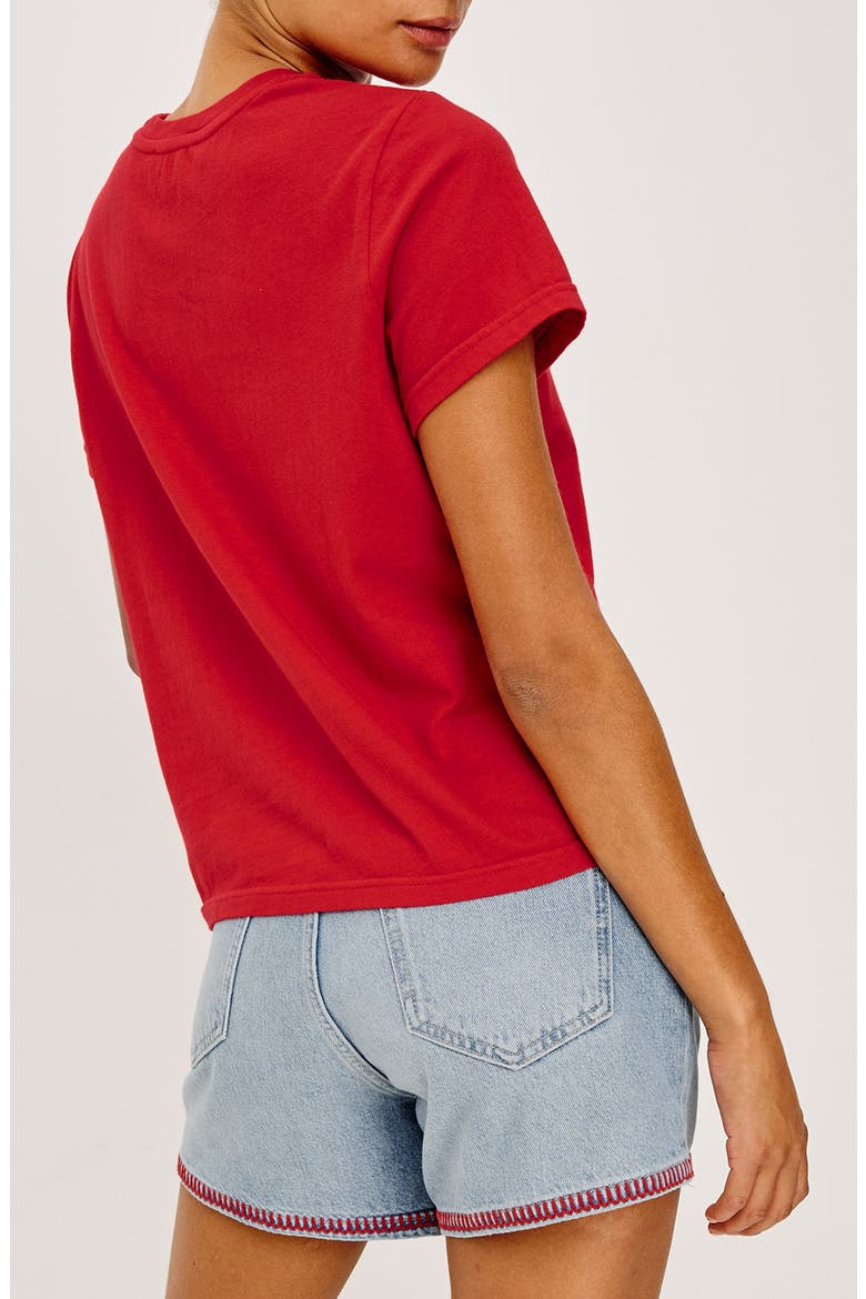 x Giadzy The Classic Crewneck Graphic T-Shirt, Alternate, color, ANDIAMO TOMATO