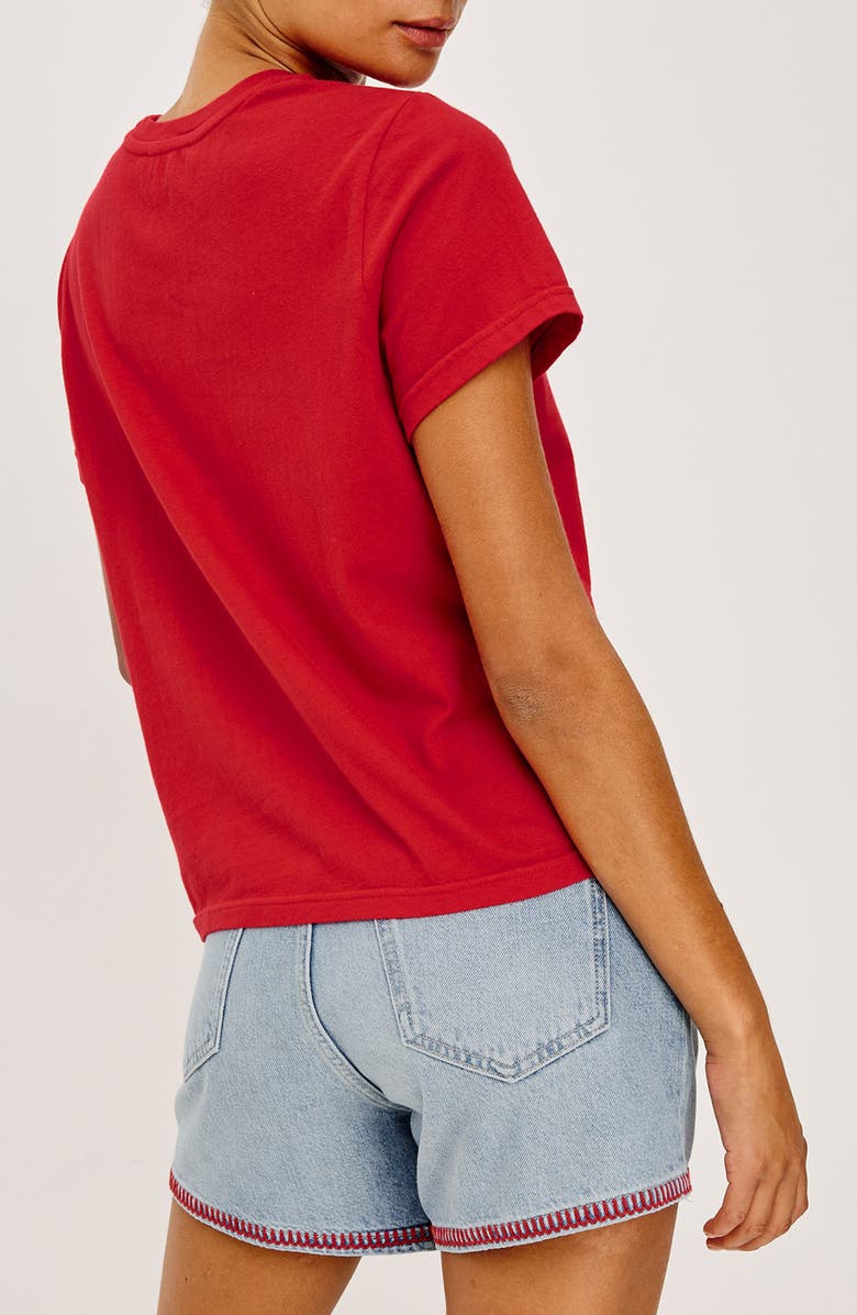 Rails The Classic Crew Graphic T-Shirt, Alternate, color, Andiamo Tomato